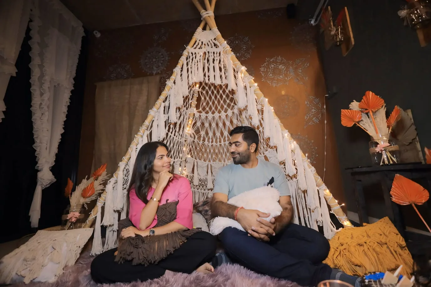 Bohemian ambiance cafe Surat